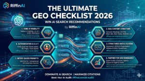 The Ultimate GEO Checklist Infographic