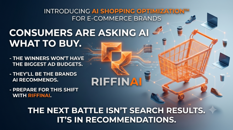 AI Shopping Optimization for e-commerce brands – AI recommends products to a shopper through an AI-powered shopping experience.